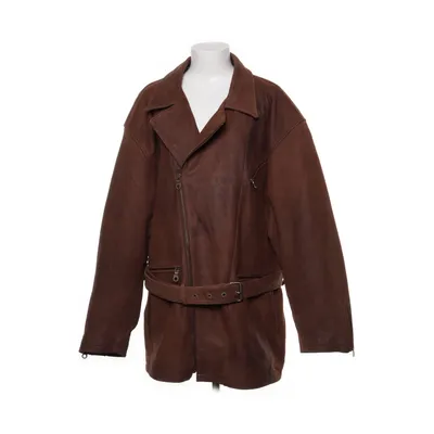 Leren jack (Bruin) van Trapper Acetaat, Polyamide