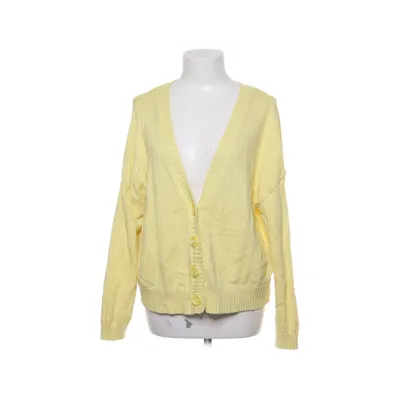 Wrap cardigan (Yellow) from Stradivarius Cotton, Polyamide