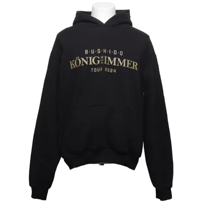 Huvtröja (Svart) från Ronning Bomull, Polyester