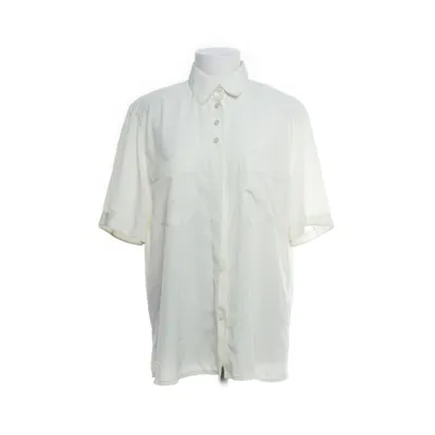 Kortærmet skjorte (Hvid) fra Rositta Polyester