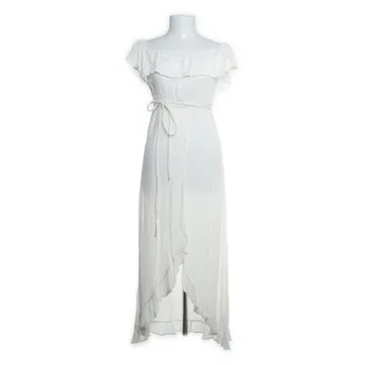 Maxi dress (White) from River Island Cotton, Viscose