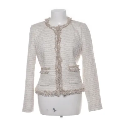 Jacket (Beige) from Veronica Virta Acetate, Cotton, Polyamide, Polybutylene, Polyester, Viscose