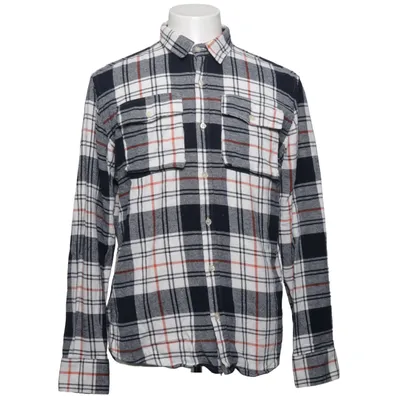 Flannel shirt (Blue, White, Red) from Forét Organic cotton