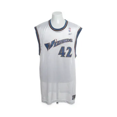 Baskettrøje (Hvid, Flerfarvet) fra Reebok Nylon, Polyester