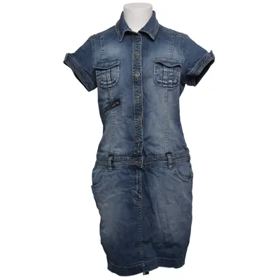 Jeansklänning (Blå) från Denim Bomull, Elastan