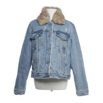 Fodrad jeansjacka (Blå) från Abercrombie & Fitch Akryl, Polyester