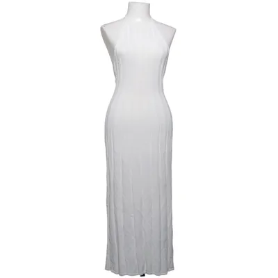 Robe longue (Blanc) de Meshki Polyamide, Viscose