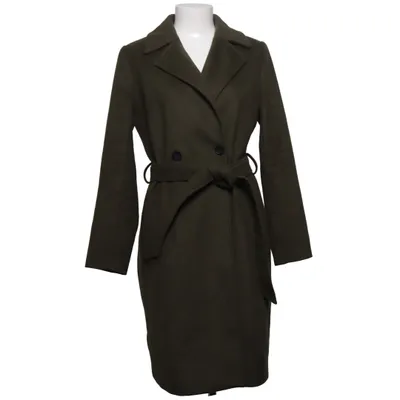 Coat (Green) from Ana Jakobs Polyester, Wool