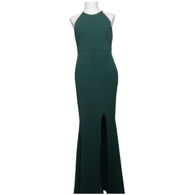 Maxi dress (Green) from Missguided Elastane, Polyester