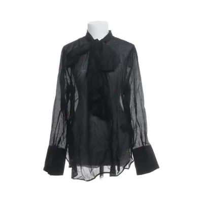 Strikblouse (Zwart) van H&M Modern Classic Lyocell, Polyester