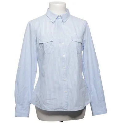 Shirt (Blauw, Wit) van Number One Katoen