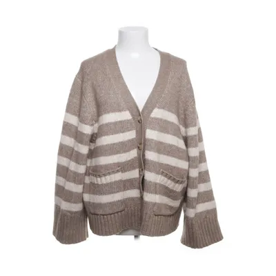 Cardigan (Beige, Wit) van Lindex Polyester, Acryl, Wol