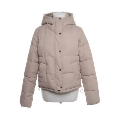 Winter jacket (Beige) from Hollister California Polyester, Faux fur