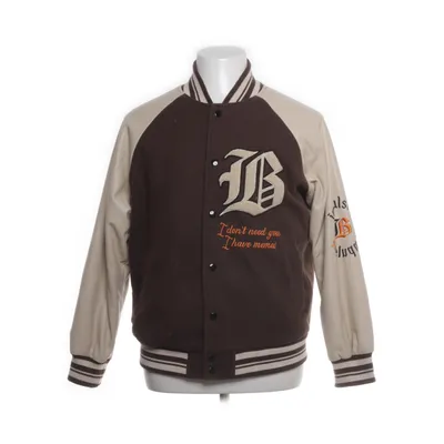 Collegejacka (Brun, Beige) från Bershka Polyester