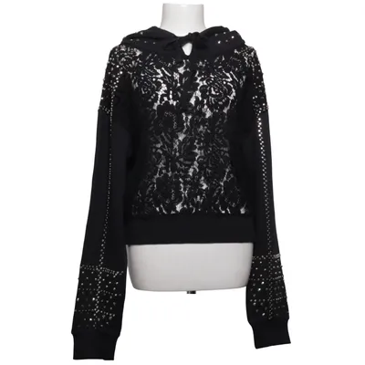 Hættetrøje (Sort) fra The Kooples Sport Bomuld, Elastan