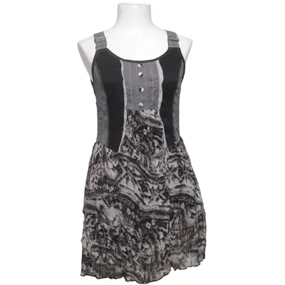 Dress (Black, Gray, White) from Sha & Sha Cotton, Polyester