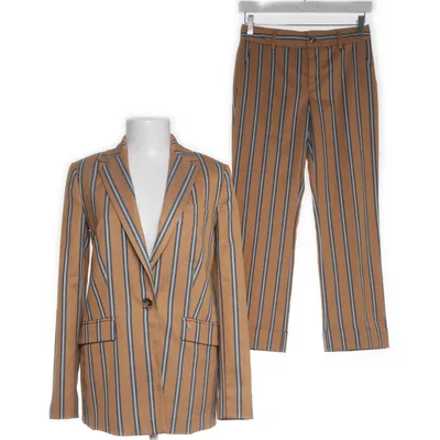 Kostym (Brun, Blå) från Mos Mosh Elastan, Linne, Polyester, Viskos