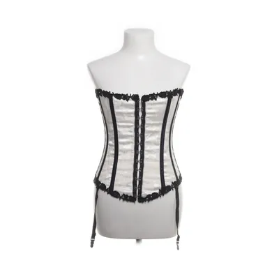 Corset (White) from Shirley of Hollywood Cotton, Polyester
