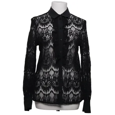 Bluse (Sort) fra Baum Und Pferdgarten Bomuld, Polyamid, Silke, Viscose