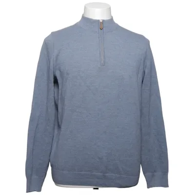 Trui (Blauw) van Stenströms Merinowol