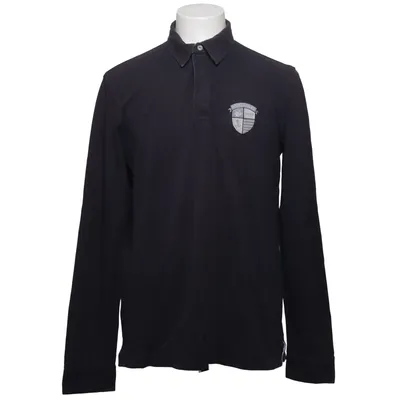 Rugby shirt (Blauw) van Saint James Katoen