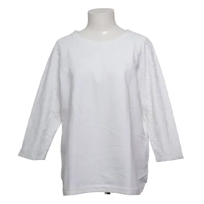 Långärmad t-shirt (Vit) från Lands' End Bomull, Polyamid