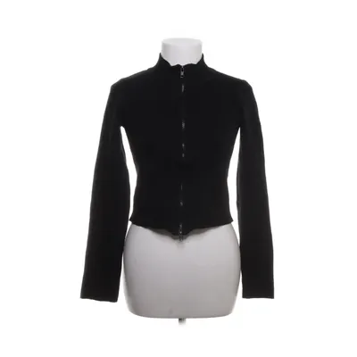 Strickjacke (Schwarz) von Urban Outfitters Viskose, Polyester, Polyamid
