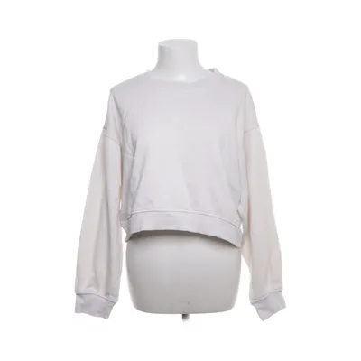 Sweatshirt (Wit) van Zara Katoen, Elastaan