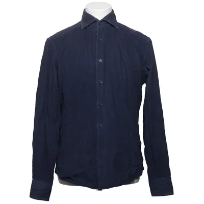 Denim blouse (Blauw) van La Chemise
