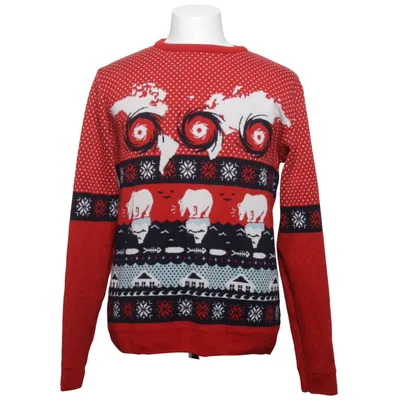 Christmas sweater (Red, Blue, White) from WWF Wool