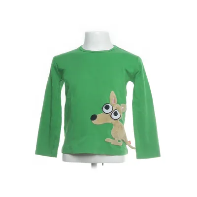Långärmad t-shirt (Grön, Flerfärgad) från Lipfish Bomull, Polyester