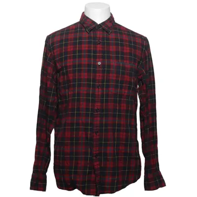 Flannel skjorte (Rød, Sort, Flerfarvet) fra Uniqlo Bomuld