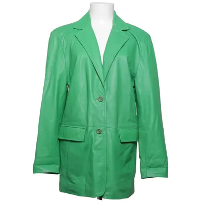 Blazer (Groen) van Goosecraft Leer, Polyester