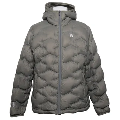 Down jacket (Gray) from 8848 Altitude Down, Elastane, Feather, Polyamide