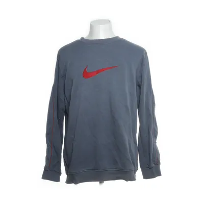 Sweatshirt (Blauw) van Nike Katoen, Polyester