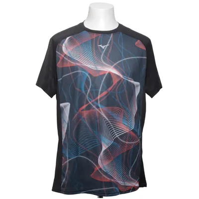 Maillot de sport (Gris, Multicolore) de Mizuno Polyester