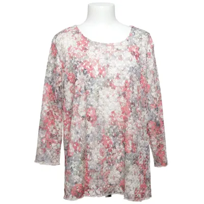 Blouse (Rouge, Blanc, Multicolore) de Sara Louise Élasthane, Polyester