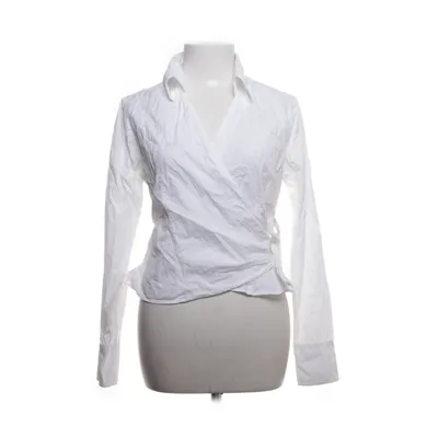 Blouse portefeuille (Blanc) de Stenströms Coton
