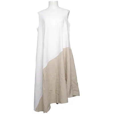 Dress (White, Multicolored) from COS Cotton, Elastane