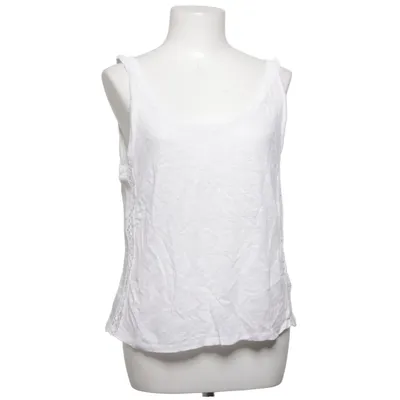 Tanktop (Wit) van Sandro Katoen, Linnen, Viscose