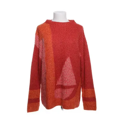 Strickpullover (Rot, Mehrfarbig) von Laurasøn Acryl, Baumwolle, Polyamid