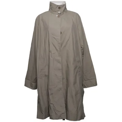 Trenchcoat (Beige, Vit) från Miss Mary of Sweden Polyester