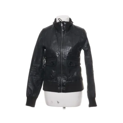 Läderjacka (Svart) från Madonna Skinn, Polyester