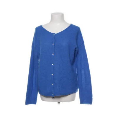 Kofta (Blå) från La Maille Sézane Alpackaull, Mohair, Polyamid, Polyester