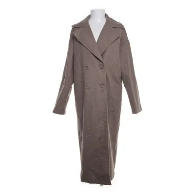 Coat (Brown) from Trendyol Polyester, Wool, Viscose, Acrylic, Cotton, Polyamide
