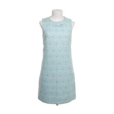 Dress (White, Blue) from 123 Paris Acetate, Cotton, Polyester