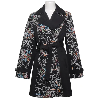 Coat (Black, White, Multicolored) from ALC Cotton, Polyester, Wool