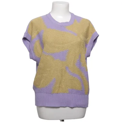 Slipover (Purple, Beige) from United Colors of Benetton Acrylic, Cotton