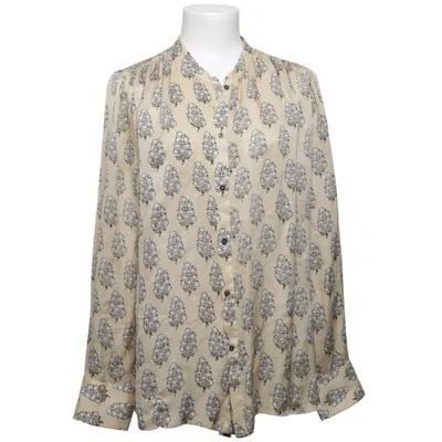 Blouse (Beige, Blue, Black) from By Malene Birger Silk