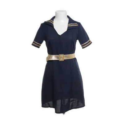 Maskeradkläder (Blå, Guldfärgad) Polyester